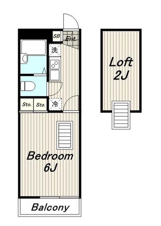 レオパレスコートアベIV (25596)の間取り