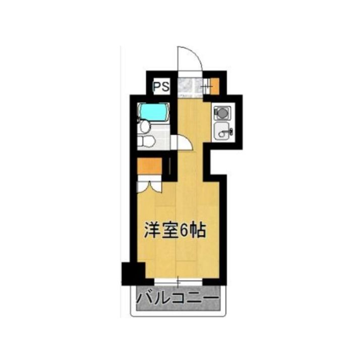 共立リライアンス子安IIの間取り