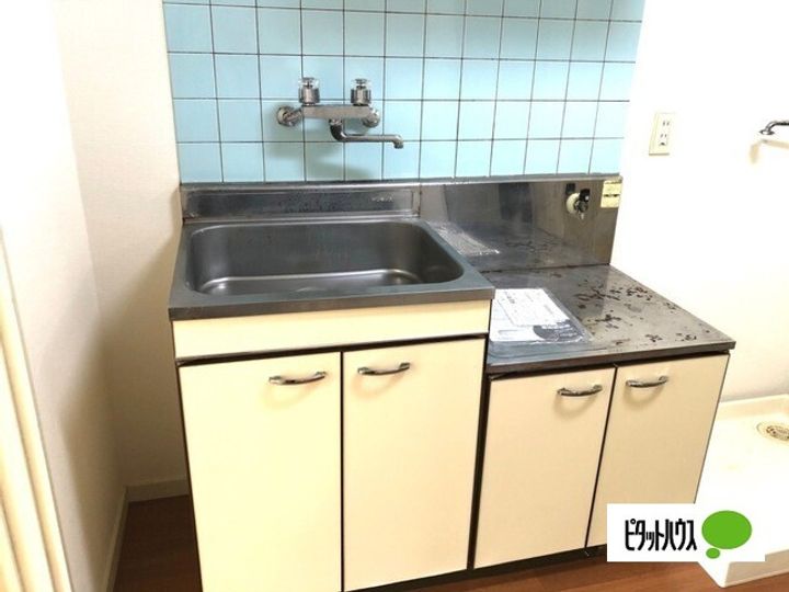 福島県郡山市名郷田2(アパート)の賃貸物件のキッチン