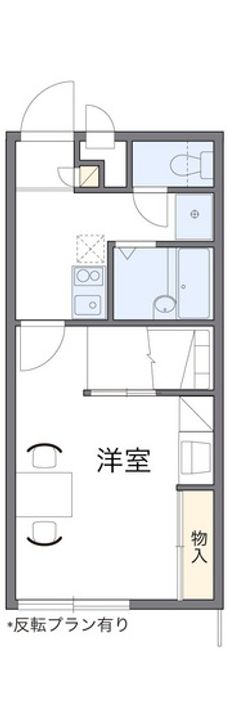 レオパレスソナタの間取り
