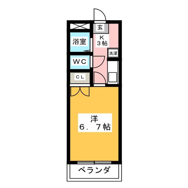 スターハイツONEの間取り