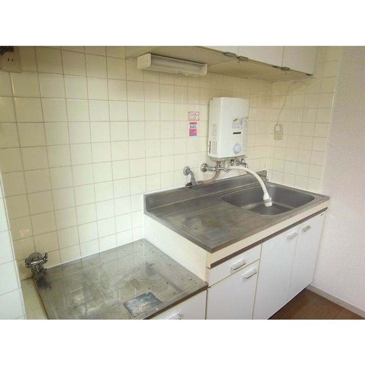 神奈川県川崎市中原区新丸子東2(マンション)の賃貸物件のキッチン