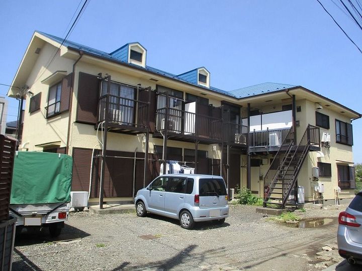 霞台ハイツの外観