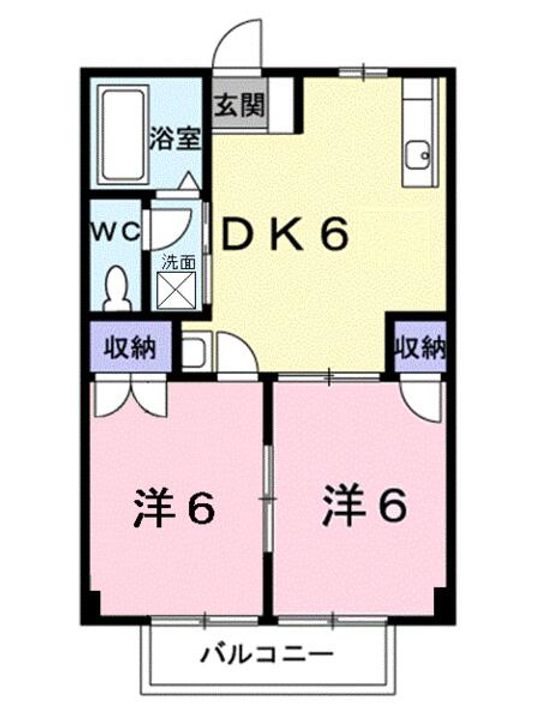 ニューシティ小野Bの間取り