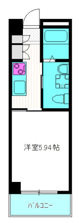 神奈川県相模原市中央区淵野辺3(マンション)の賃貸物件の間取り