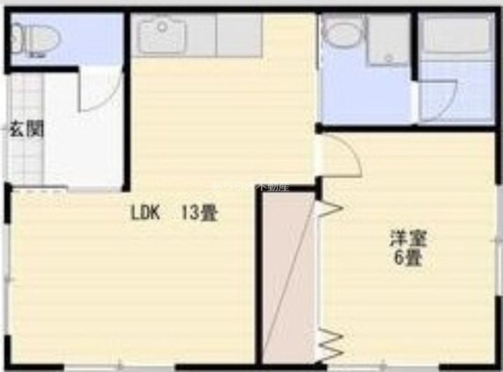 静岡県浜松市中央区安松町(一戸建)の賃貸物件の間取り