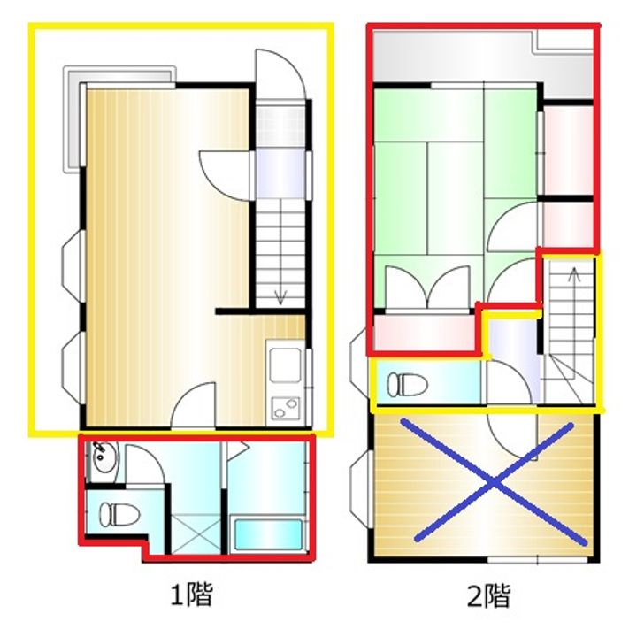 東京都世田谷区奥沢3(一戸建)の賃貸物件の間取り