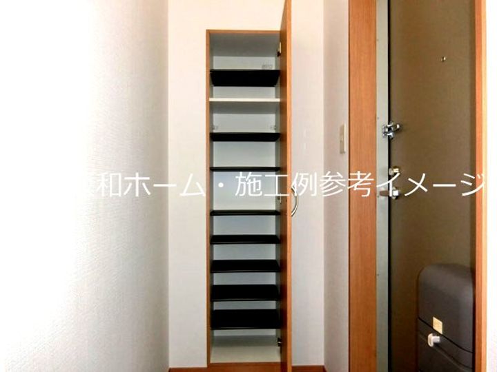 アムールレオの玄関