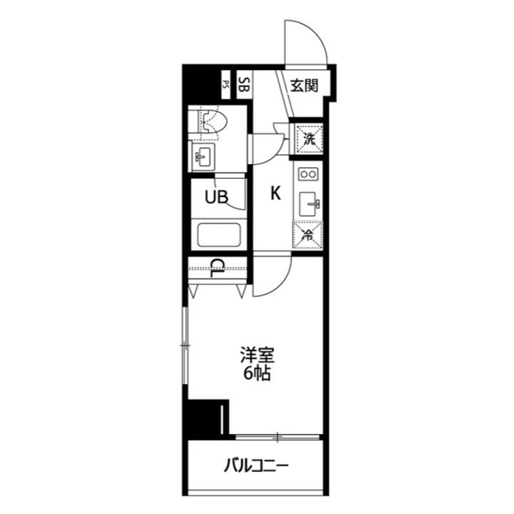ルクレ高野台レジデンスの間取り