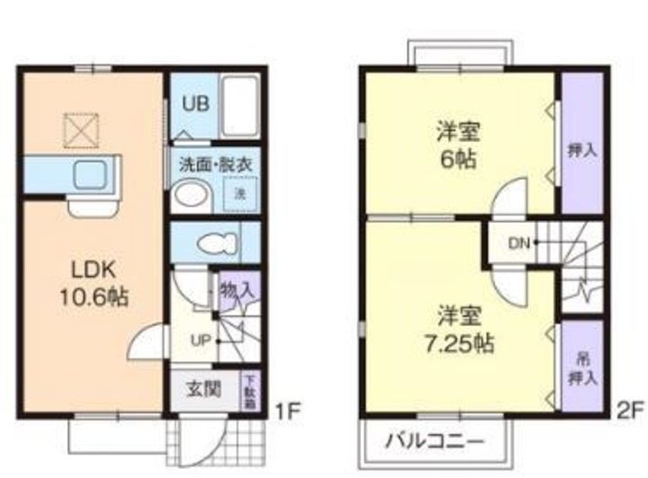 アルエット(alouette)の間取り