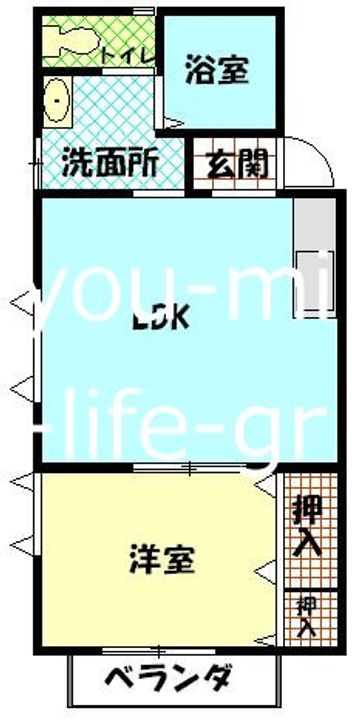 エリーナ南原の間取り