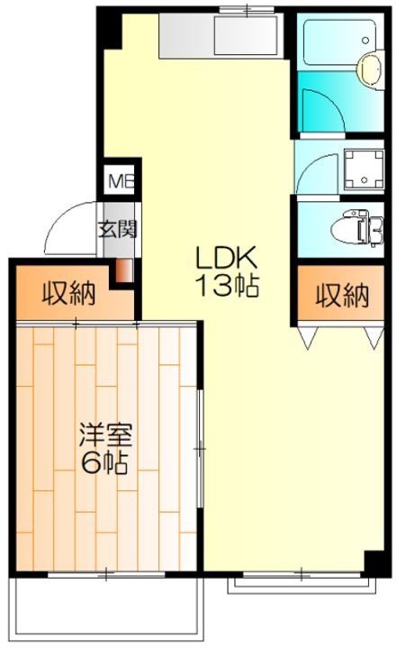 ドリームハイツの間取り
