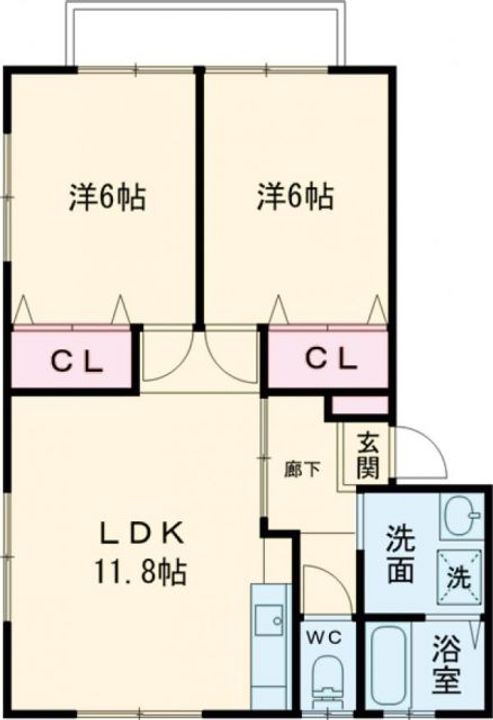 ラ・メゾン天神IIの間取り