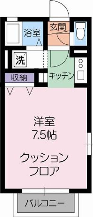 アスティー弐番館の間取り