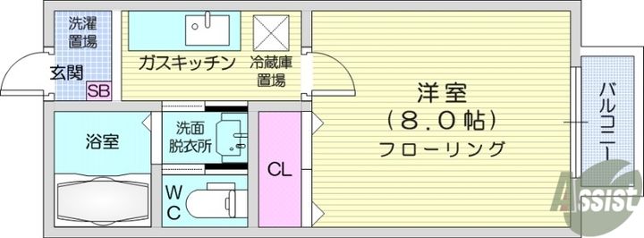 アルテック60の間取り