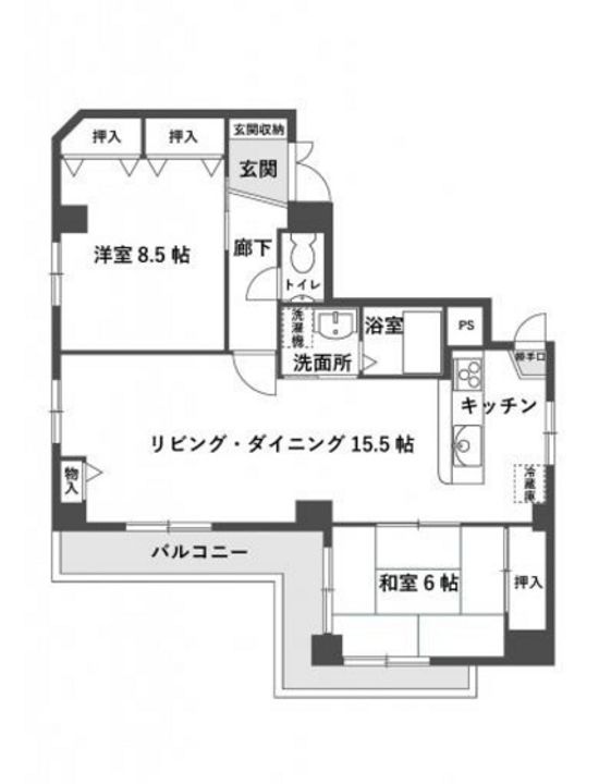ラ・カンタータの間取り