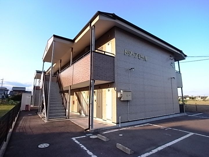 岐阜県羽島市正木町新井(アパート)の賃貸物件の外観