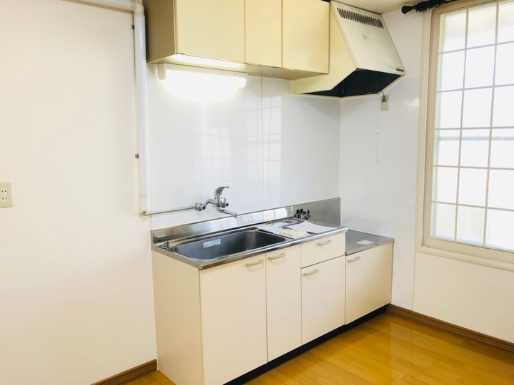 パレス美原B棟のキッチン