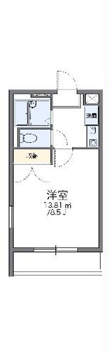 レオパレスSunFlowerの間取り