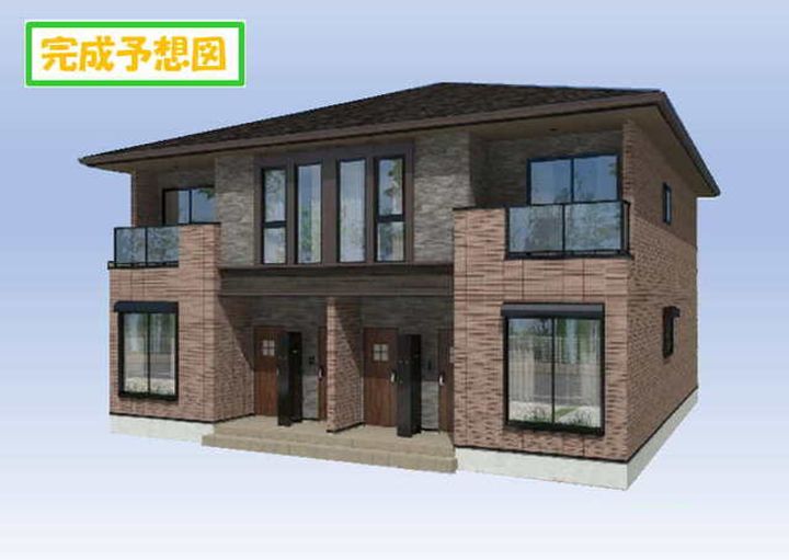 愛知県あま市篠田稲荷(アパート)の賃貸物件の外観