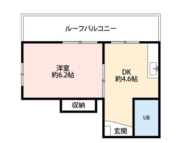 東京都杉並区下高井戸1(マンション)の賃貸物件の間取り