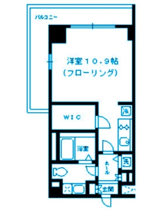 神奈川県川崎市中原区新城3(マンション)の賃貸物件の間取り