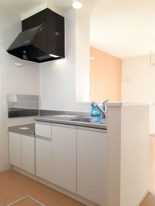 福島県福島市松川町字東長壇(アパート)の賃貸物件のキッチン