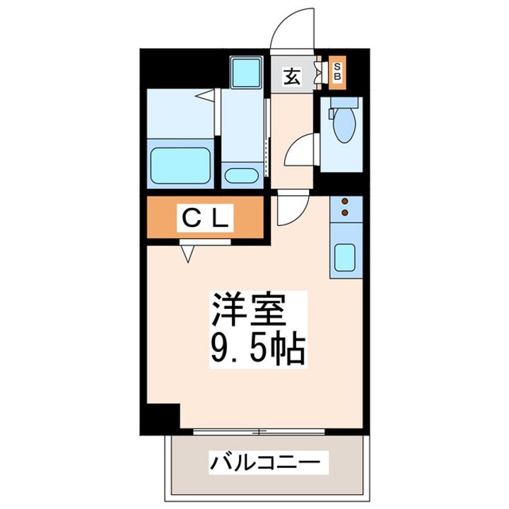 ダコタハウス世安の間取り