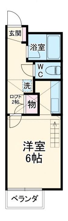 ジョイフル上石田の間取り