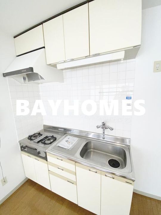 神奈川県横浜市中区山下町(マンション)の賃貸物件のキッチン