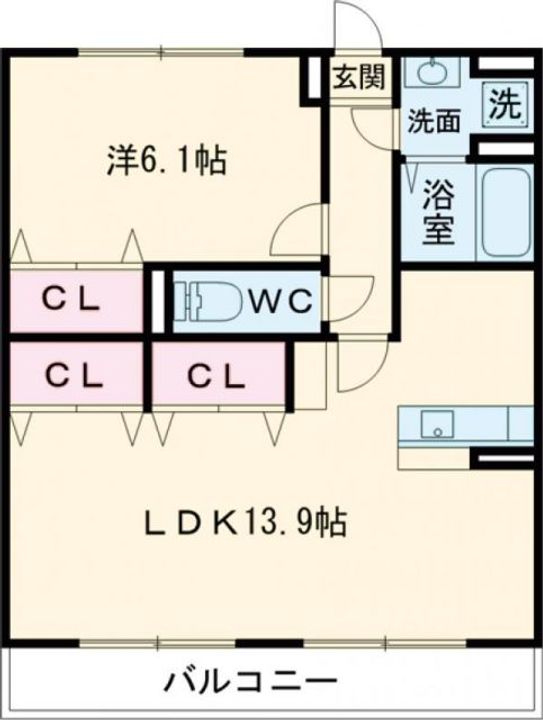 エスペランサ・アイの間取り