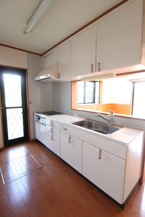 鹿児島県姶良市西餅田(一戸建)の賃貸物件のキッチン