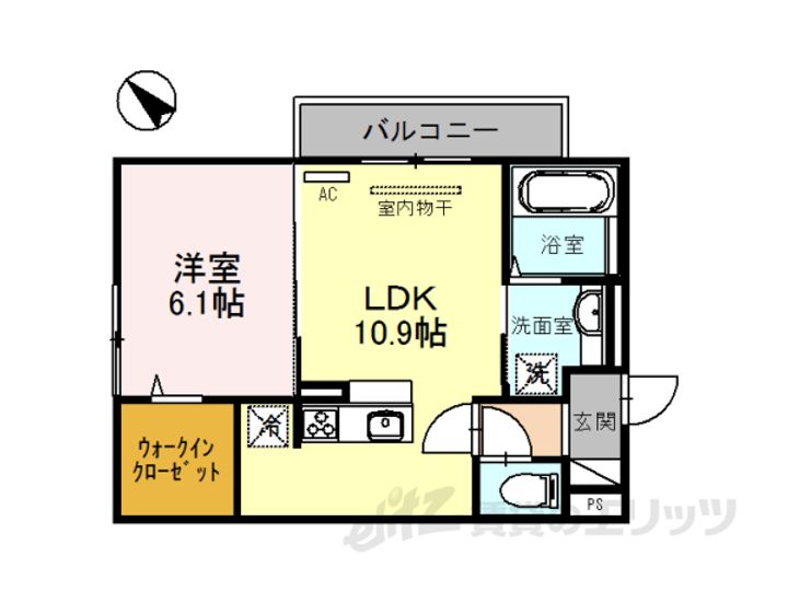 メゾンシャトーベルロードの間取り