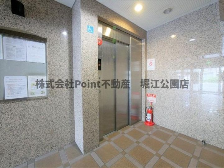 大阪府大阪市西区新町4(マンション)の賃貸物件の地図