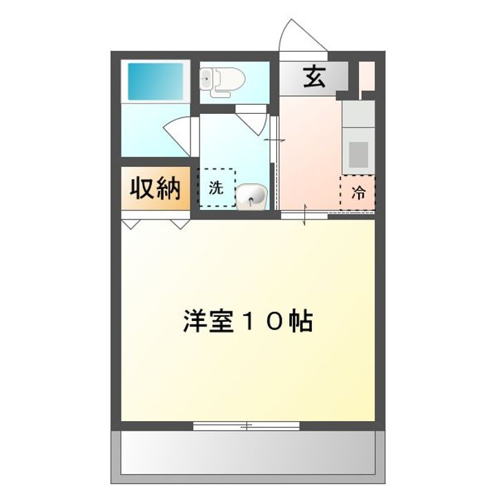 メープル札元の間取り