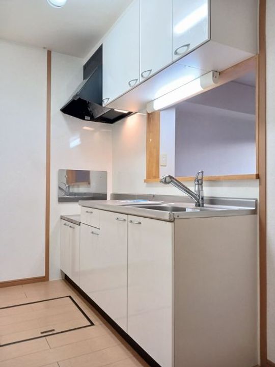 栃木県足利市大前町(アパート)の賃貸物件のキッチン