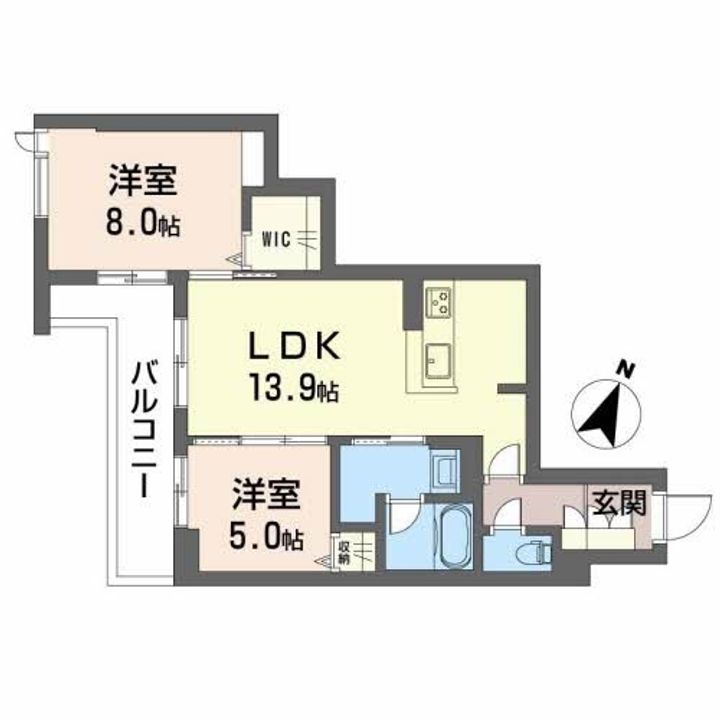 エクセレントガーデンヒルズの間取り