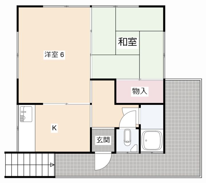 大阪府茨木市島2(一戸建)の賃貸物件の間取り