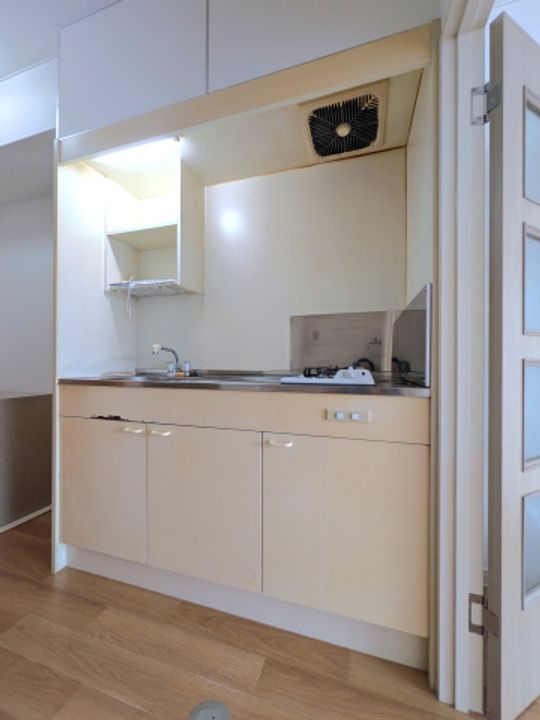 広島県広島市安佐北区三入2(アパート)の賃貸物件のキッチン