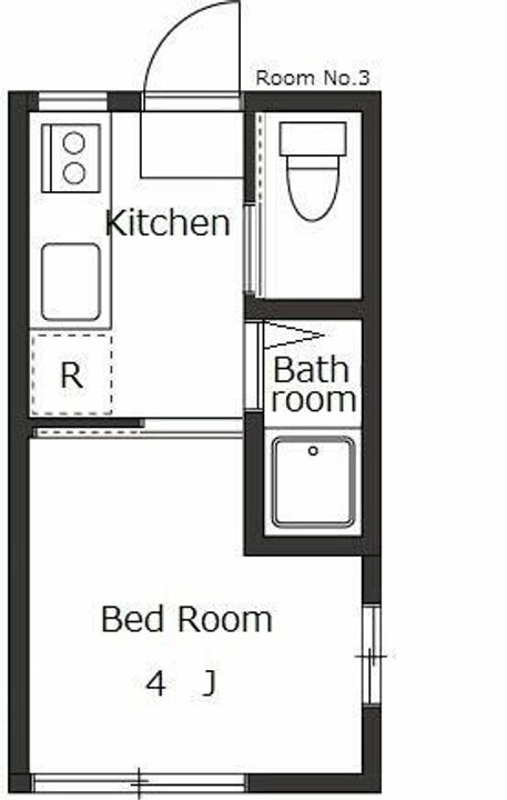 埼玉県川口市朝日6(アパート)の賃貸物件の間取り