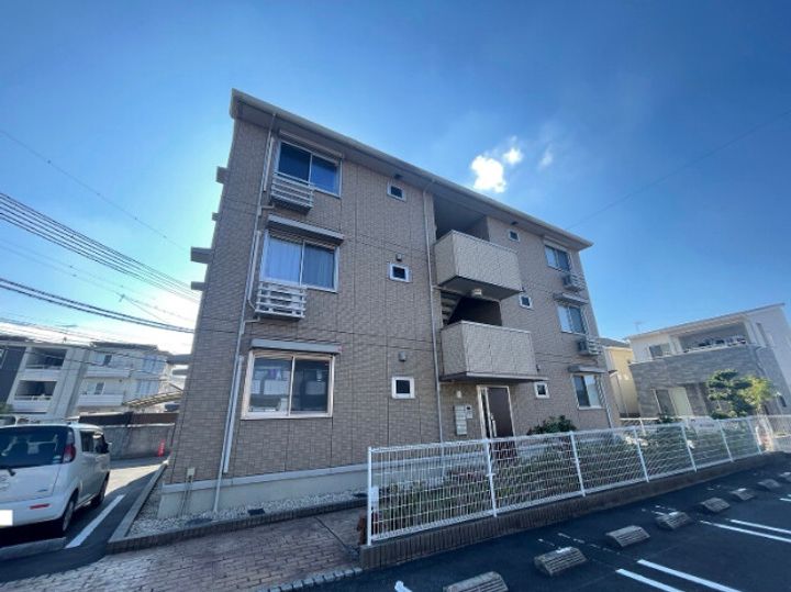 岡山県倉敷市福井(アパート)の賃貸物件の外観