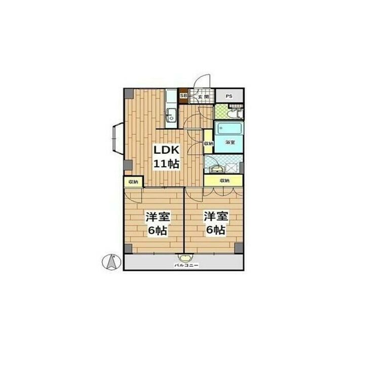 フォンテーヌの間取り