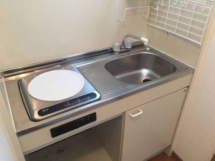 神奈川県横浜市港北区樽町3(マンション)の賃貸物件のキッチン