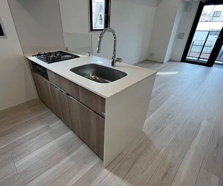 東京都台東区浅草3(マンション)の賃貸物件のキッチン