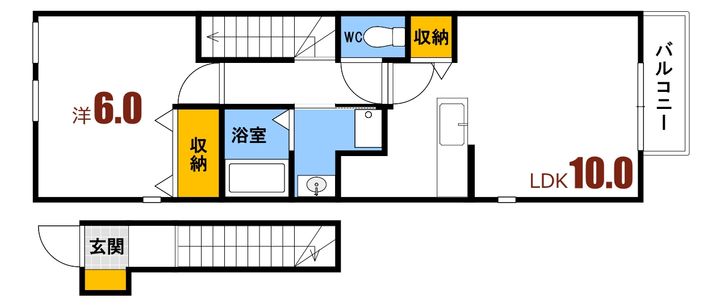 フィオーレ プレッソの間取り