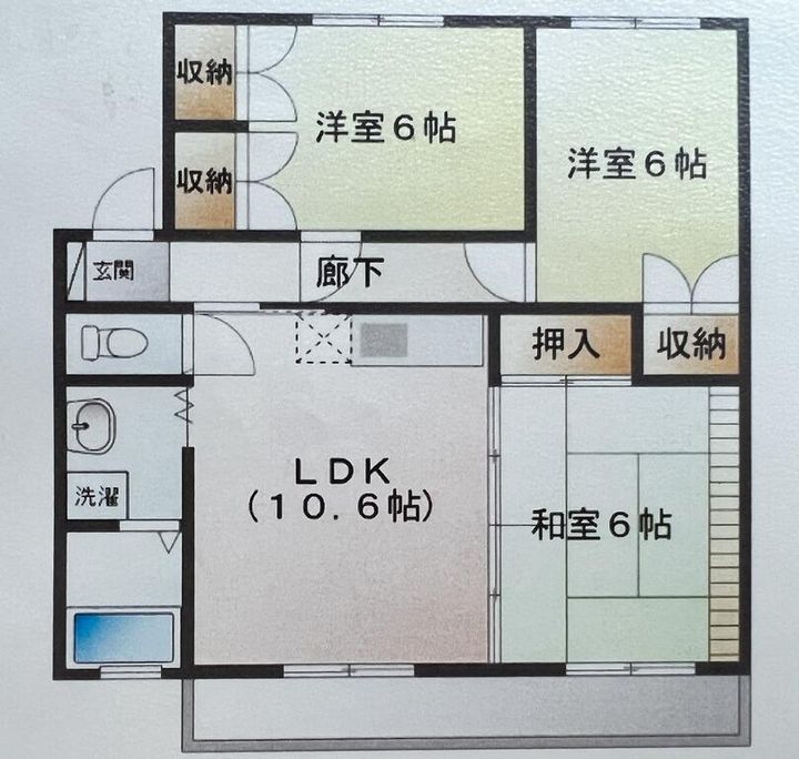 松木IHマンションの間取り