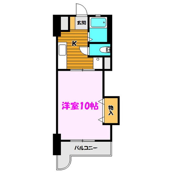 丸武マンションの間取り