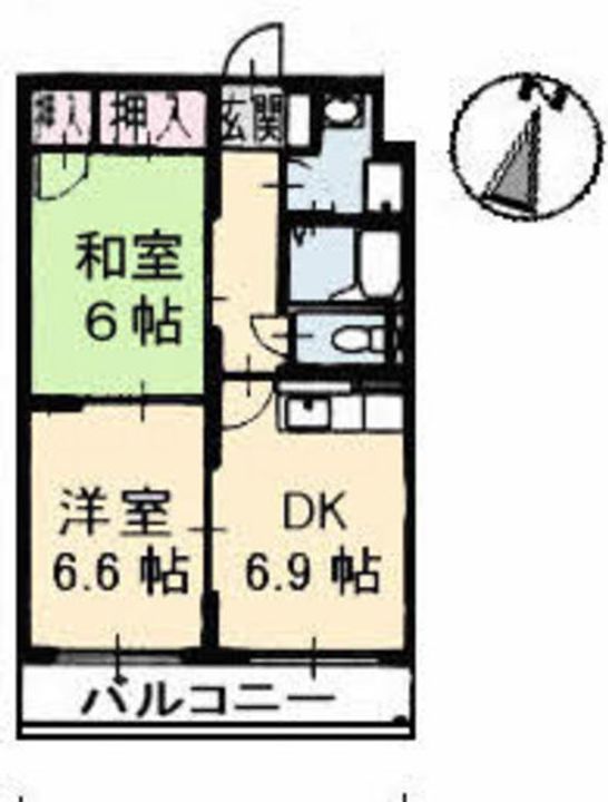 光町イーストの間取り