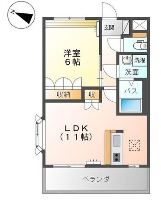 サンテ・フルールの間取り