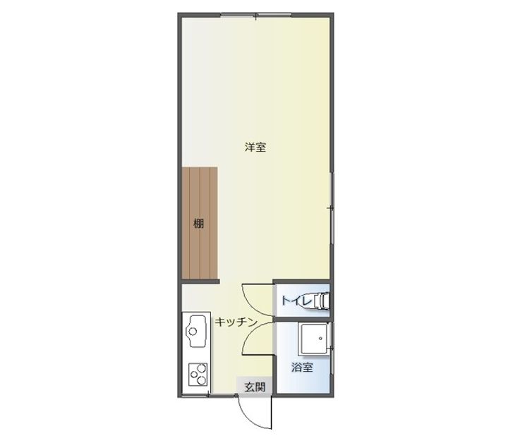 ジャヴィス巣子の間取り